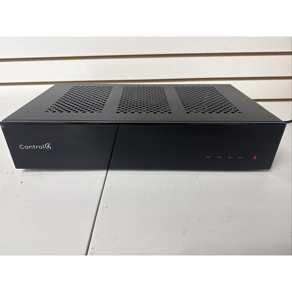 Control4 Amplifier C4-AMP-104 4-Channel 1200W Power Amp w/ Power Supply Black